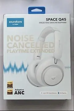 Anker soundcore Space Q45ワイヤレスヘッドホン ホワイト - メルカリ