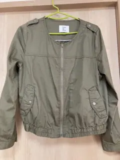 オリーブデオリーブ　ジャケット　Mサイズ　ショート丈　カーキ