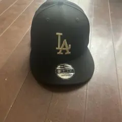 New Era LA 9FIFTY ブラックキャップ