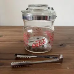 Coca-Cola ガラス製 アイスペール トング付きのサムネイル