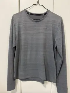 Nike DRI-FIT グレー ランニングトップス S