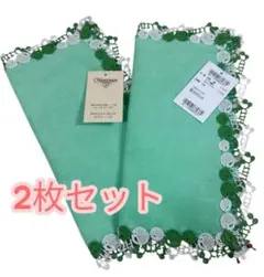 【2枚組・即日発送】近沢レース店 シーズンタオルハンカチ クリームソーダ