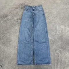 Ungrid 日本製 ワイドデニム 24インチ 極太 ストリート y2k