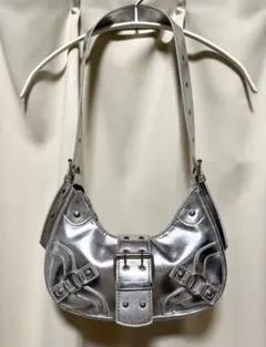 シルバー ショルダーバッグ SHEINのサムネイル