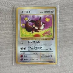 イーブイ」ポケモンカード 第2弾【ポケモンジャングル】（旧裏