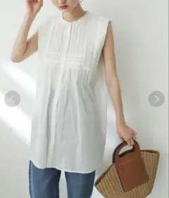 美品　インドタックデザインブラウスのサムネイル