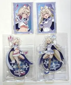 一点のみ フワモコ ホロライブ 台湾限定 萌番 コラボカフェ アクリル