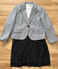 【17号】Lucidare セットアップスーツ 2点セット グレー 大きいサイズ