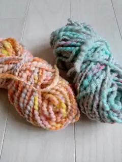 紡ぎ糸 紡ぎ アートヤーン ファンシーヤーン