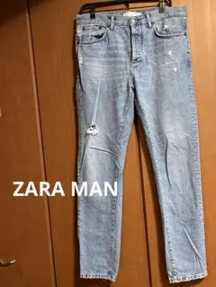 ZARA MAN ライトブルー スキニーデニム