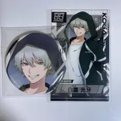 GOALOUS5 MISSION:GO5 エムカード缶バッジセットホワイト