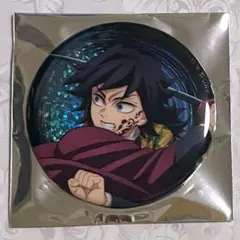 冨岡義勇　鬼滅の刃　鬼滅　ランダムグリッター缶バッジ　映画　劇場版　無限城編