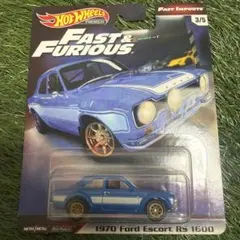 ホットウィール　ワイルドスピード　1970 フォード エスコート RS 1600