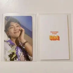 Butter トレカ メッセージカード RM ナムジュン