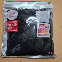 新品未使用 極暖 HEATTECH エクストラウォーム クルーネックT M 黒