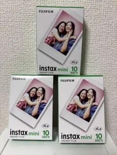 【新品未使用】チェキフィルム intax mini 10枚 3パック