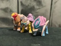 ポケモン エンテイ ライコウ スイクン 三犬 モンコレ 旧 初期 - メルカリ