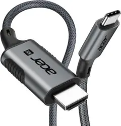 Acer USB C HDMIケーブル 8K@60Hz 2m 変換ケーブル