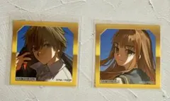 fate/grand order 最終再臨展　入場特典ステッカー　岸波白野　2枚