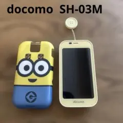 docomo キッズケータイ　SH-03M 【ジャンク品】