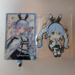 フィロビッテ アクリルキーホルダー＆IDカードセットホロライブ　兎田ぺこら