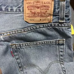 Levi Strauss & Co. 505 W32L32 デニム