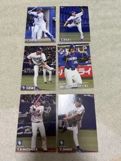 プロ野球チップス　中日ドラゴンズ選手カードセット