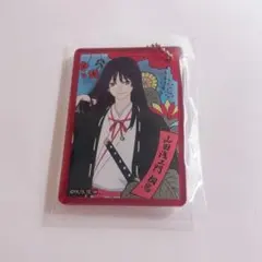 地獄楽　山田浅ェ門桐馬　トレーディング花札風アクリルキーホルダースタンド付き