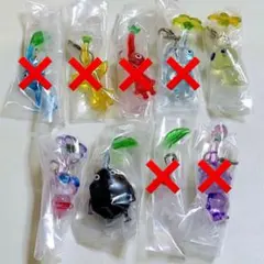 ピクミン めじるしアクセサリー 3種セットのサムネイル