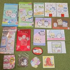 新品未開封】ちいかわ ハチワレ うさぎ キーホルダー カード ステッカー 12点