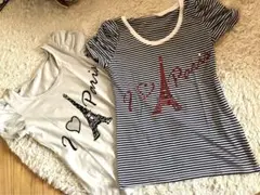 トップスシャツ2枚セット