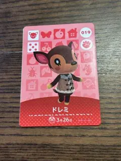 ドレミ amiiboカード 019 どうぶつの森