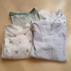 ベビー肌着 4枚セット サイズ95 綿100%