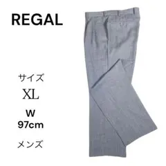 REGAL メンズ 夏向き　ツータックスラックス【97】グレーのサムネイル