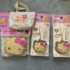 サンリオ 日焼けキティ つけまつげケース 小物ケース マイクロバッグチャーム