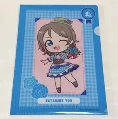 ラブライブ Aqours GiGO たい焼き 特典 クリアファイル 渡辺曜