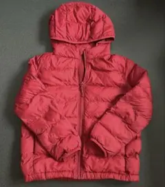 ユニクロ（UNIQLO） 中綿ジャケットフード付き キッズ 120cm