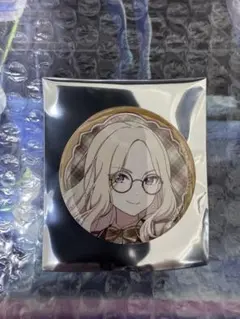 缶バッジ　学マス　伊勢丹 立川　めがね ラテコーデ　十王星南