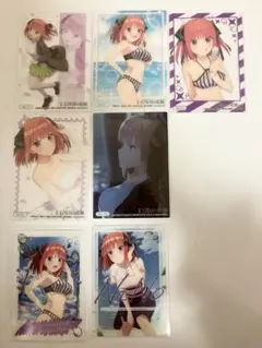 五等分の花嫁　中野二乃 クリアカードコレクション メタルカードコレクションのサムネイル