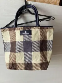 チェック柄トートバッグのサムネイル