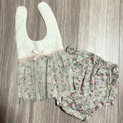 フラワープリント スタイ・よだれかけ