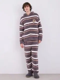 gelato pique【HOLIDAY】【HOMME】ボーダー　セットアップ