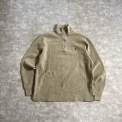 t*u様 POLO RALPH LAUREN ハーフジップスウェット M ベージ