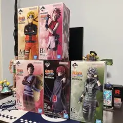 一番くじ NARUTO ナルト フィギュア 5点セット おまけ付き - メルカリ