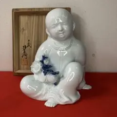 十三代柿右衛門　白磁置物