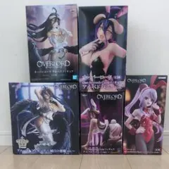 未開封】オーバーロード フィギュア 6点セット（アルベド・シャル