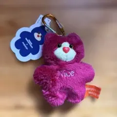 mojojojo NICE WEATHER 　トイキーホルダー　Nice 赤　紫