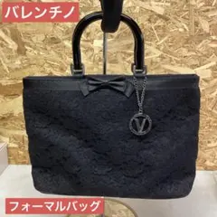 Valentinoレースバッグ　バレンチノ　フォーマルバック　ブラック　（ね96