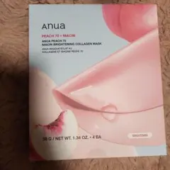 Anua　PEACH　70+　桃70ナイアシンブライトニングコラーゲンマスク