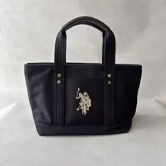 ポロアッセン　ネイビー　トートバッグ